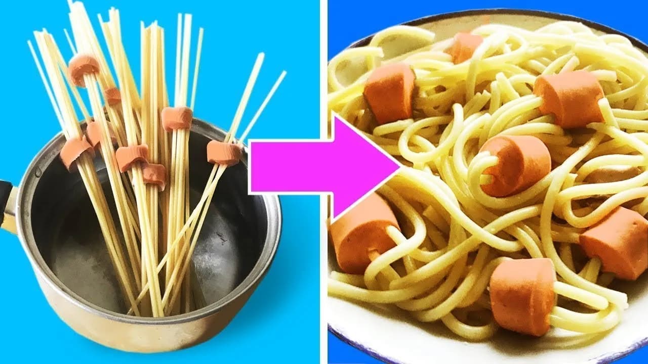 Spaghetti hoops: zdrowe i szybkie danie, które pokochają dzieci Spaghetti hoops: zdrowe i szybkie danie, które pokochają dzieci